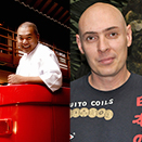 Carlos Ohata e Edu Preciado